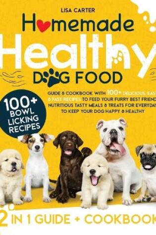 Cover of Homemade Healthy Dog Food