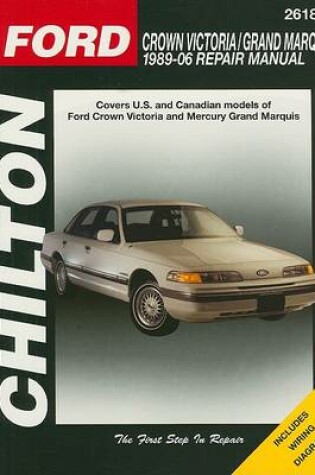 Cover of Chilton's Ford Crown Victoria 1989-06 Repair Manual
