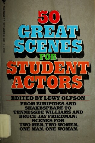 Cover of 50 Great Scenes for Student Actors