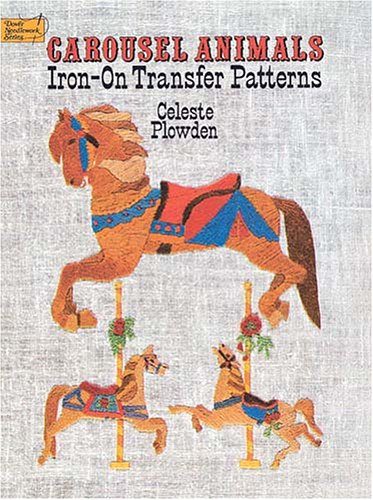 Book cover for Carousel Animals Iron-on Transfer Patterns