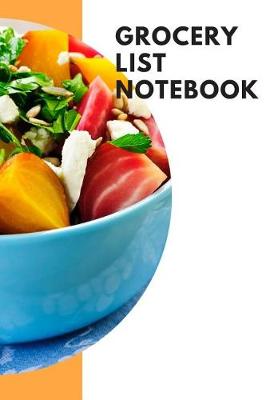 Book cover for Grocery List Notebook