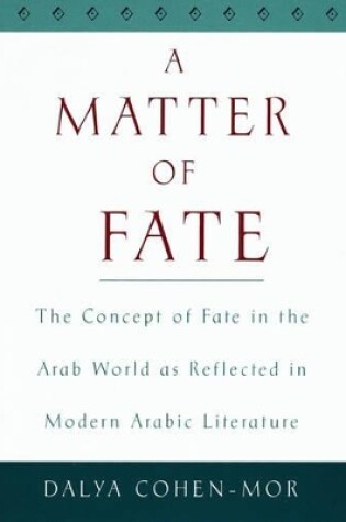 Cover of A Matter of Fate