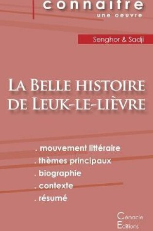 Cover of Fiche de lecture La Belle histoire de Leuk-le-lievre de Leopold Sedar Senghor (analyse litteraire de reference et resume complet)