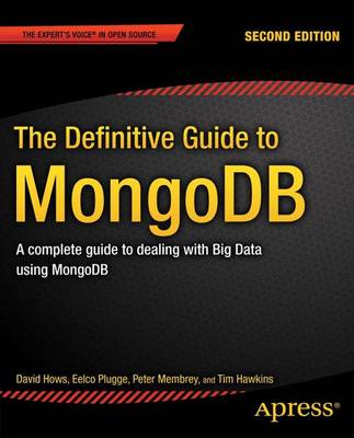 Book cover for Definitive Guide to Mongodb