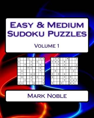 Cover of Easy & Medium Sudoku Puzzles Volume 1