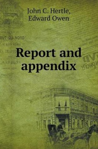 Cover of Report and appendix