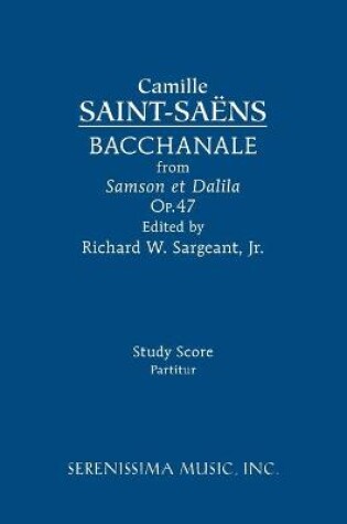 Cover of Bacchanale, Op.47