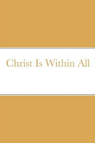 Cover of Christ Is Within All