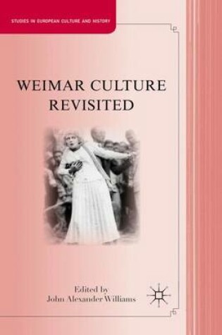Cover of Weimar Culture Revisited