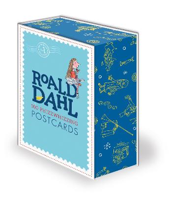 Book cover for Roald Dahl 100 Phizz-Whizzing Postcards