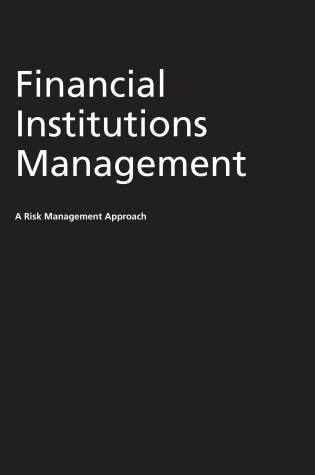 Cover of Financial Institutions Mgmt