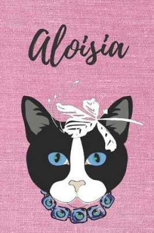 Cover of personalisiertes Notizbuch Katze / Notizheft / Journal / Malbuch / Tagebuch / Kritzelbuch / DIN A5 / Geschenk Aloisia