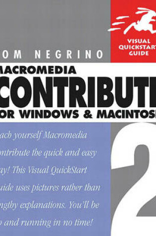 Cover of Macromedia Contribute 2 for Windows and Macintosh