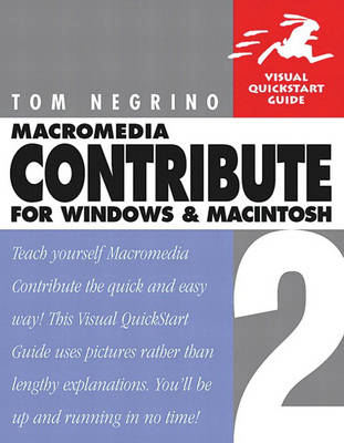 Book cover for Macromedia Contribute 2 for Windows and Macintosh