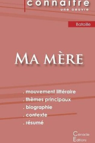 Cover of Fiche de lecture Ma mere de Georges Bataille (Analyse litteraire de reference et resume complet)