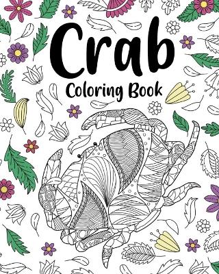 Book cover for Crab Coloring Book