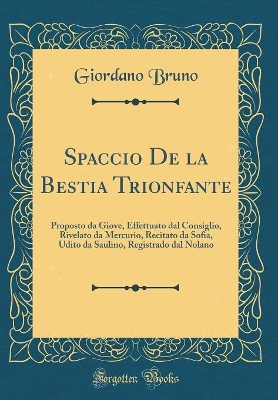 Book cover for Spaccio de la Bestia Trionfante