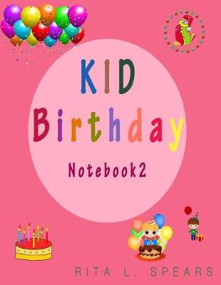 Book cover for KID Birthday Notebook2