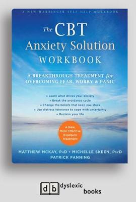 Book cover for The CBT Anxiety Solution Workbook