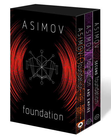 Book cover for Foundation 3-Book Boxed Set