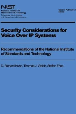 Cover of Security Considerations for Voice Over IP Systems