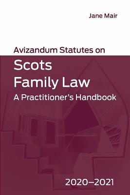 Cover of Avizandum Statutes on Scots Family Law