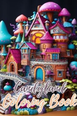 Cover of Candyland Coloring Book For Kids