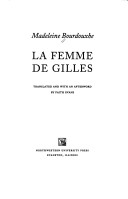 Book cover for La Femme De Gilles