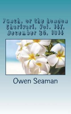 Book cover for Punch, or the London Charivari, Vol. 147, December 30, 1914