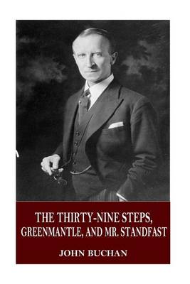 Book cover for The Thirty-Nine Steps, Greenmantle, and Mr. Standfast