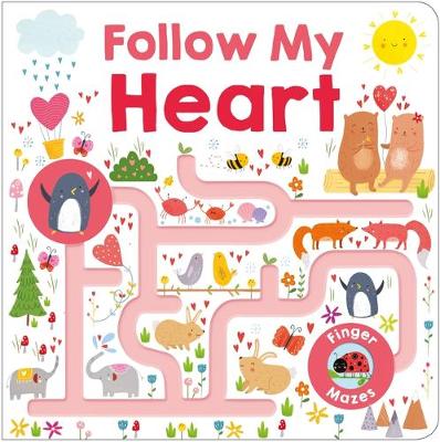Book cover for Maze Book: Follow My Heart