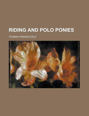 Book cover for Riding and Polo Ponies