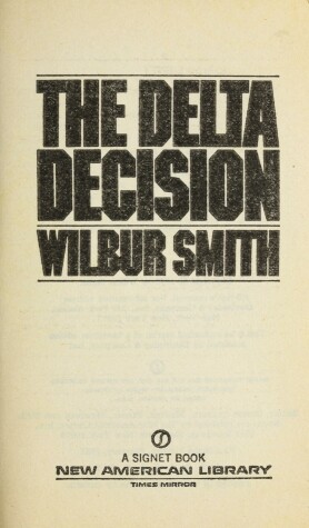 Book cover for Smith Wilbur : Delta Decision