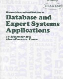 Book cover for 2002 Database & Expert System Applicatins(Dexa)