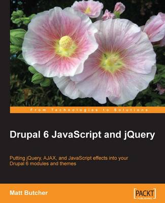 Book cover for Drupal 6 JavaScript and jQuery