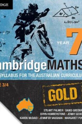 Cover of CambridgeMATHS GOLD NSW Syllabus for the Australian Curriculum Year 7 Digital Card