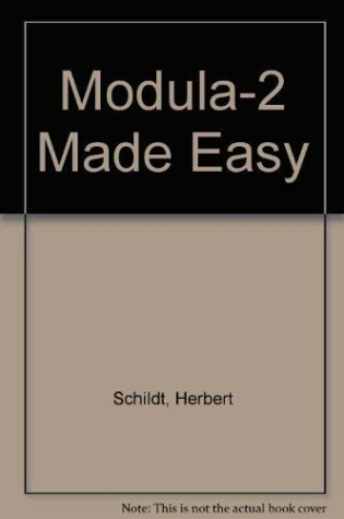 Cover of Modula-2 Made Easy