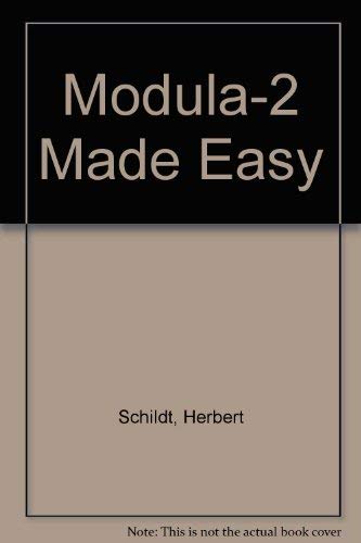 Book cover for Modula-2 Made Easy