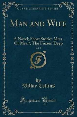 Cover of Man and Wife, Vol. 2