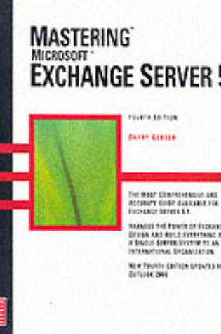 Cover of Mastering Exchange Server 5.5