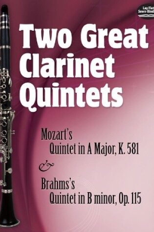 Cover of Two Great Clarinet Quintets