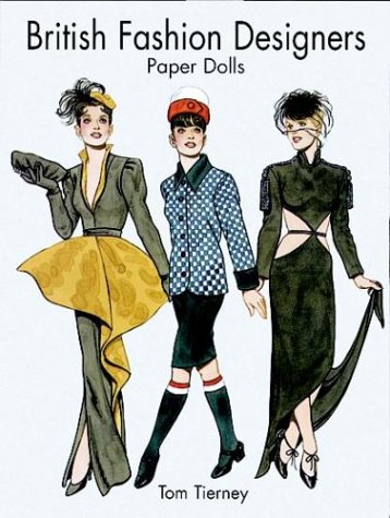 Book cover for British Fashion Designers: Paper Dolls