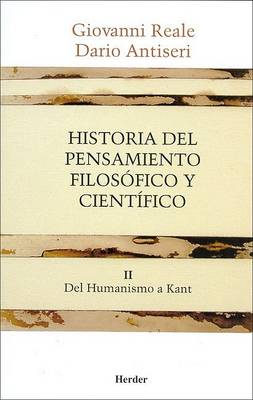 Book cover for Historia del Pensamiento Filosofico y Cientifico - Vol 2