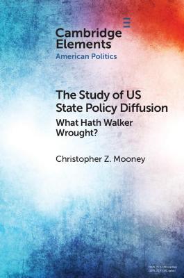 Cover of The Study of US State Policy Diffusion
