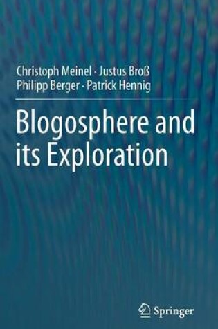 Cover of Blogosphere and its Exploration