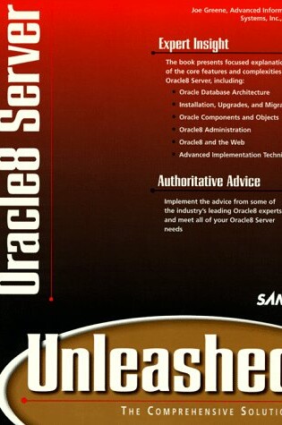 Cover of Oracle 8 Server Unleashed