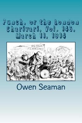 Book cover for Punch, or the London Charivari, Vol. 146, March 11, 1914