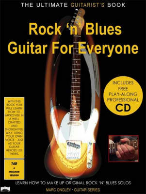 Cover of Rock'n'blues Guitar for Everyone