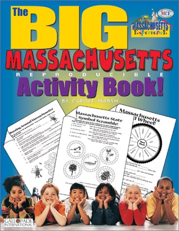 Book cover for The Big Massachusetts Activity Book!