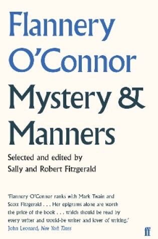 Cover of Mystery and Manners